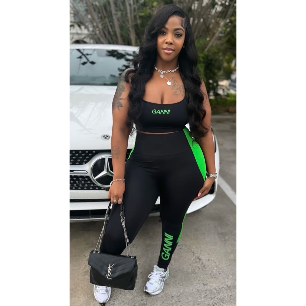 GANNI Leggings Set